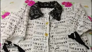 Easy Button Hole Patti Tutorial| Easy Front Open Girls Shirt Tutorial| Easy Stitching Tips