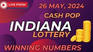 Indiana Cash Pop Lottery Results For - 26 May, 2024 - Morning - CA$H 5 -   Powerball - Mega Millions