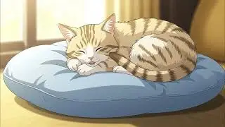 Meditation Cats Music 🐈  Relax Music for Sleep Cat, Tranquility Atmosphere, Sleeping