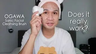 (eng sub) OGAWA Sonic Facial Cleansing Brush | Review and Demo