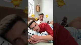 PLAYING CHICKEN SOUNDS TO SLEEP TO SEE FIANC&Egrave;S REACTION 😂 #Shorts #Prank #funnyvideos