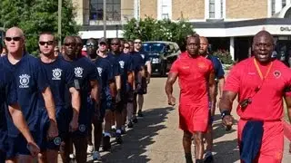 Law Enforcement Officers, Trainees Unite for Run to Batson Children's Hospital