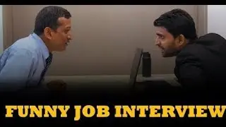 The Funny Job Interview | मजेशीर जॉब इंटरव्हिव | Full On Rada | Marathi Comedy  Videos