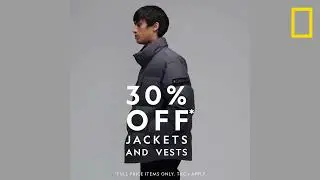30% off Jackets & Vests*