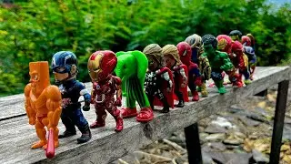 История супергероев Мстителей, Капитан Америка от Marvel, Человек-паук против Халка, аномалии, То...