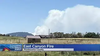 The East Canyon Fire Has Grown From 200 Acres To Almost 2,700 And Is Not Contained