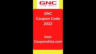GNC Promo Code 2022 - #christmas2022, #couponskiss, #couponcode, #christmas