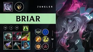Briar Jungle vs Taliyah - EUW Challenger Patch 26.02