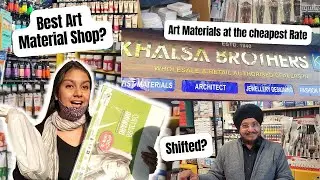 Best stationary shop in Delhi 🔥| Khalsa brother's Patel Nagar | Best Wholesale stationary in Delhi
