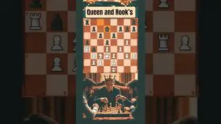 Checkmate by Queen & Rook! 👑♟️🔥#ChessCheckmate #QueenPower #RookAttack #ChessTactics