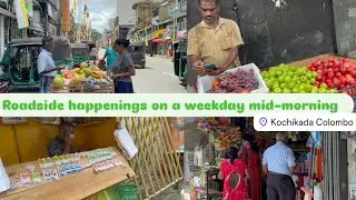 Colombo St Anthony&rsquo;s shrine & Jampettah street | Walking tour and the mid morning scenes 