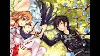 Kirito and Asuna with Yui