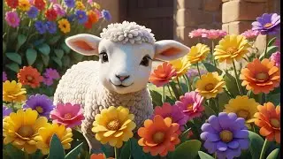 Lambs Play Hide and Seek in the Field | Fun Farm Song for Kids | Playful Lamb Rhyme for Toddlers