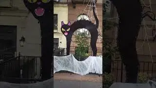 HALLOWEEN DISPLAY BROOKLYN HEIGHTS