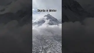 Skardu City in Winter 🥀'' #viral #travel #pakistan #skardu