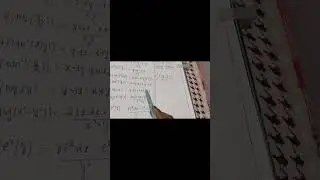 engineering maths2 M2 topic :5 question 1# non exact differential equation