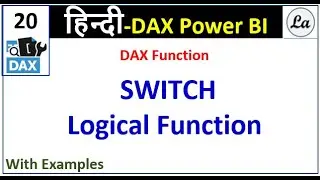 What is SWITCH Dax Function in Power BI | Hindi