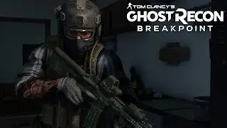 R&D CENTER BLACKOUT - Nighttime Stealth Combat 4K NO HUD - Ghost Recon Breakpoint