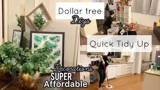 SPEED CLEAN | QUICK TIDY UP | AFFORDABLE DECORATIONS | DIY | CLEANING MOTIVATION