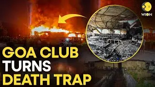 Goa Club Fire LIVE: 25 Dead After Dance Floor Erupts, Cylinder Blast Sparks Deadly Inferno | WION
