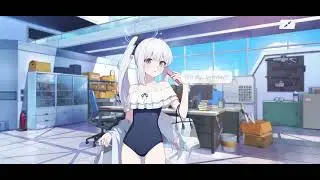 Blue Archive Miyako (Swimsuit) Birthday Line (Korean Dub)