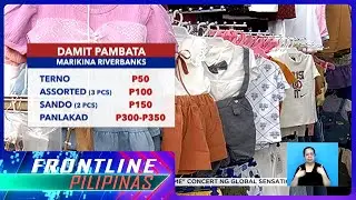 Murang paninda, panregalo ngayong Pasko, mabibili sa Marikina Riverbanks | Frontline Pilipinas