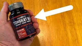 #TongkatAli #Supplement for Vitality-Tongkat Ali Extract with #HornyGoatWeed Oryzanol & Calostrum