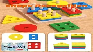 Montessori Wooden Sensory Toys Educational Birthday Gifts for Kids 3+