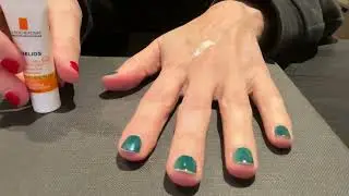 Soap and skincare asmr trigger sounds