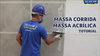 Como aplicar Massa Acr&iacute;lica e Massa Corrida