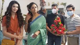 Director Shankar Visits #RAPO19 Sets | Ram Pothineni | Krithi Shetty | Nadhiya | NTV ENT