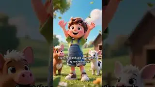 Sunny Farm Parade 🌞🐄 | Fun Farm Animals Song for Kids | Nursery Rhymes | Baby Maanu TV