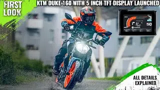 KTM 160 Duke With 5-inch TFT Dash Launched At 1.79 Lakh - Explained All Spec, Features And More