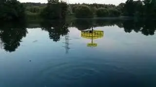 Skeeter крещение водой (Skeeter 30 Over water flight)