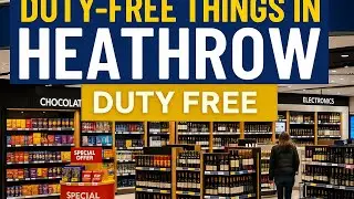 Tax Duty Free Things in Heathrow Airport - Cheapest stalls in London