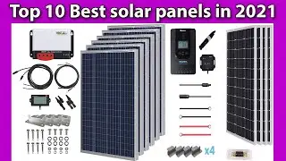 Top 10 Best solar panels in 2021
