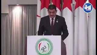 جانب من مداخلة وزير الري السيد طه دربال،خلال لقاء الحكومة مع ولاة الجمهورية.