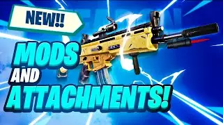 FORTNITE WEAPON ATTACHMENTS AND MODS INFORMATION!!!