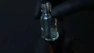 Скляний флакон прозорий 15мл