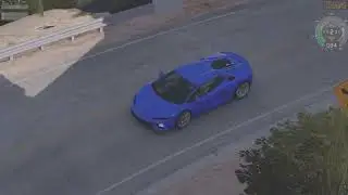 Assetto Corsa Lamborghini Temerario on the Santa Monica Canyon Roads - Time Attack
