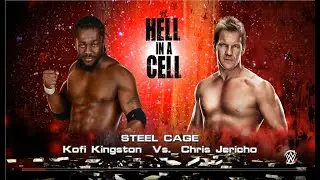 WWE 2k15 Личное первенство по правилам Steel Cage бой между Kofi Kingston - Chris Jericho