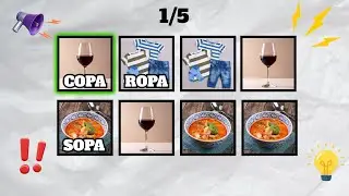 DI LA PALABRA CON EL RITMO 🎶 🔠| (Say The Word On Beat Challenge)-Nivel 1-3 F&aacute;cil, Medio y Dif&iacute;cil 