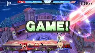 Shine 2017 Smash 4 - C9 | Ally (Mario) vs. P1 | Tweek (Cloud) - Singles Top 48