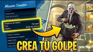 🔴Creando GOLPES MISIONES en GTA ONLINE con el CREADOR DE MISIONES de GTA 5 ONLINE