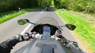 Exploring Luxembourg on my Aprilia RS 660 - POV