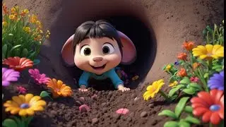 Oops! Sleepy Mole Lost His Tunnel | Nursery Rhymes for Kids & Baby Songs