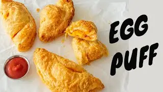 Bakery style egg puff recipe | How to make egg puffs