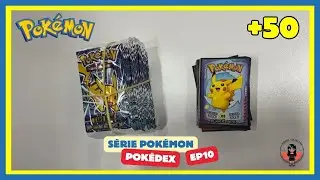 SERÁ QUE COMPLETAMOS? ABRINDO +50 PACOTINHOS DA COLEÇÃO POKÉDEX 2025 (EP 10)