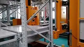Stacker Crane Pallet Shuttle Rack For Warehouse Automatic Racking Systems ASRS