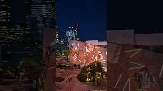 Federation Square at night #Melbourne #transitrooftopbar #rooftopbar #federationsquare #australia